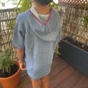 AZUL - Barine - Poncho Junior 6/7 ans