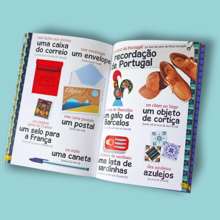 AZUL - Bonhomme de Chemin - Portugais - Le guide de Conversation des Enfants