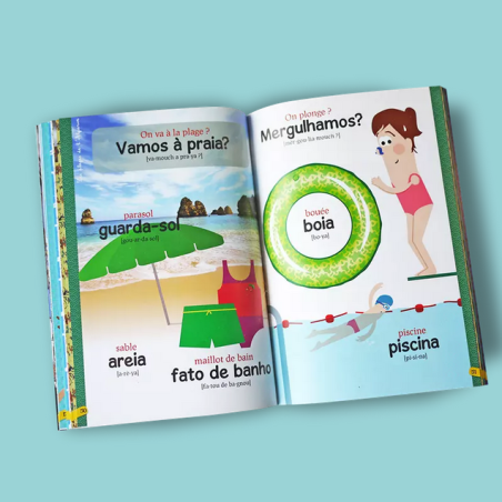 AZUL - Bonhomme de Chemin - Portugais - Le guide de Conversation des Enfants