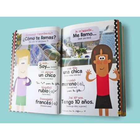 AZUL - Bonhomme de Chemin - Espagnol, Le Guide de Conversation des Enfants