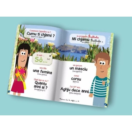 AZUL - Bonhomme de Chemin - Corse , Le Guide de Conversation des Enfants