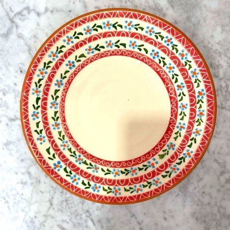 AZUL - A Loja da Cerâmica - Assiette Flores 2.0