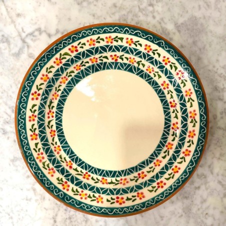 AZUL - A Loja da Cerâmica - Assiette Flores 2.0