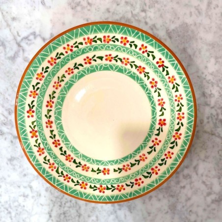 AZUL - A Loja da Cerâmica - Assiette Flores 2.0