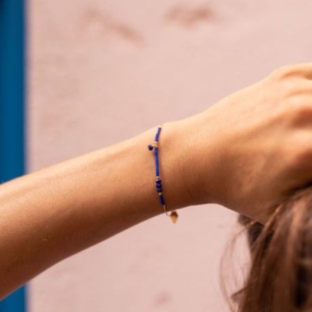 AZUL - Laurence M - Bracelet La Timide Perlée