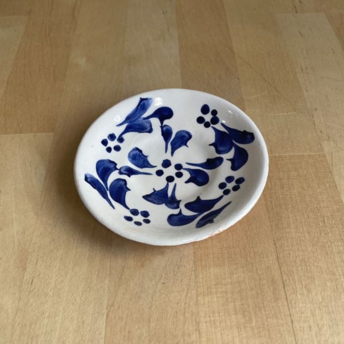 AZUL - A Loja da Cerâmica - Petite Assiette Fleur Bleue