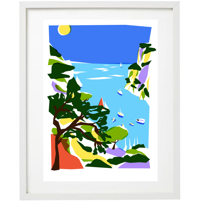 Provence La Calanque - Exclusivité x Marie Doazan