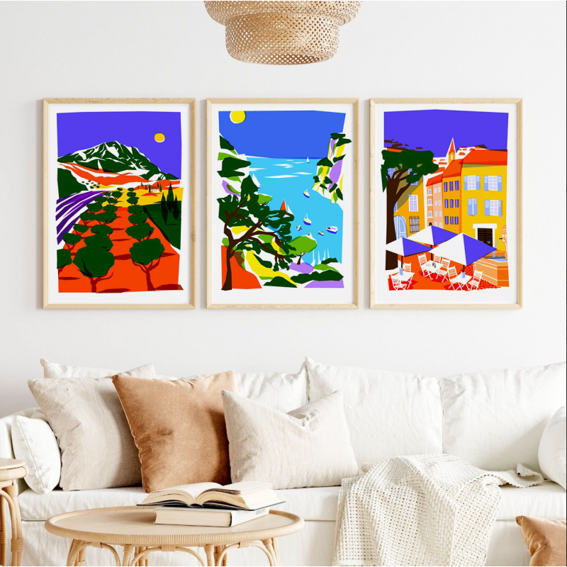 Provence La Calanque - Exclusivité x Marie Doazan