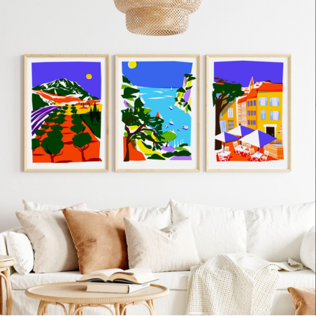 Provence La Calanque - Exclusivité x Marie Doazan