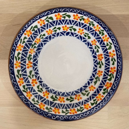 AZUL - A Loja da Cerâmica - Assiette Flores 2.0