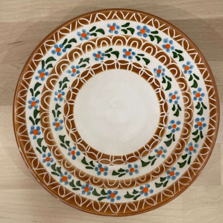 AZUL - A Loja da Cerâmica - Assiette Flores 2.0