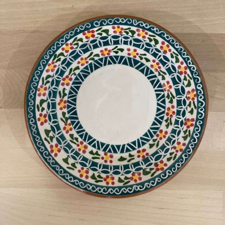 AZUL - A Loja da Cerâmica - Assiette Flores 2.0