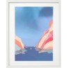 AZUL - Lila Lefranc - Affiche Calanque Bleue