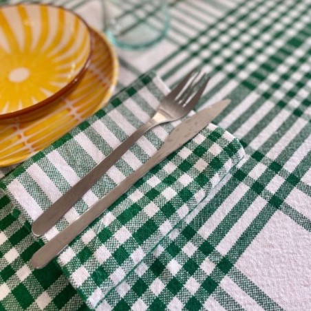 AZUL - Nappe à carreaux Vartan Vert