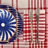 AZUL - Nappe à Carreaux Vartan Rouge