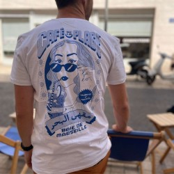 AZUL - Lyoum - T-Shirt Café Marseille- Lyoum