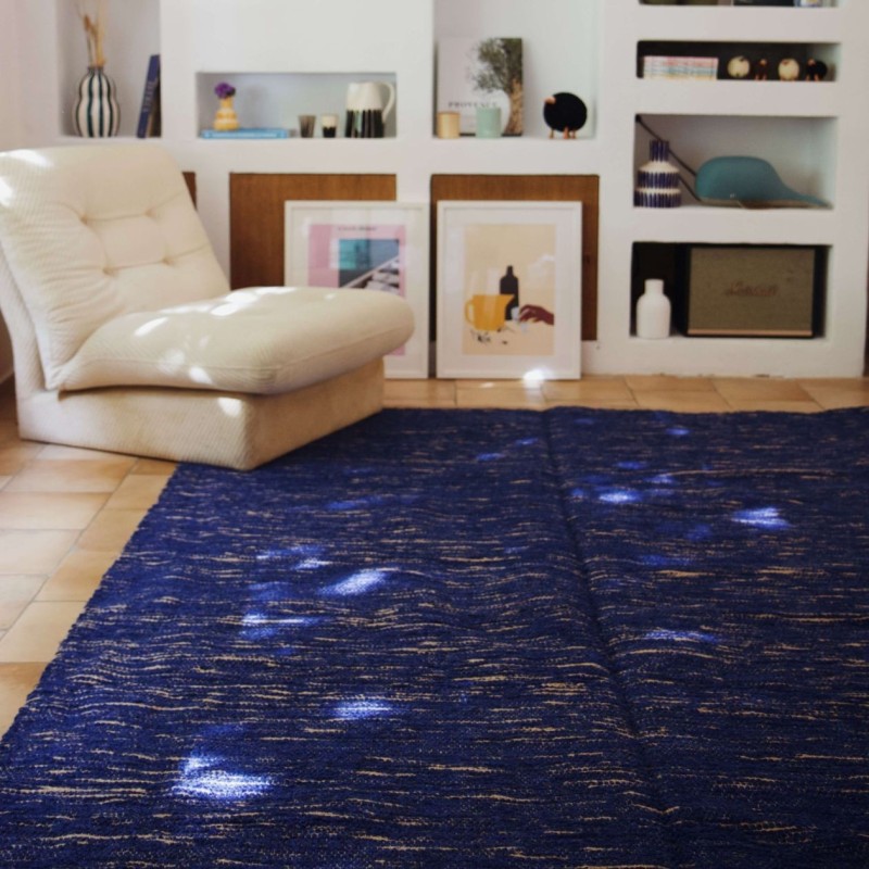 AZUL - CASA CUBISTA - tapis seia sur mesure