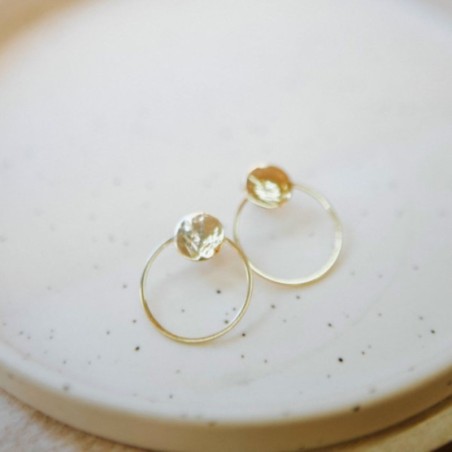 AZUL - LAURENCE M - Boucles d'oreille Gracieuse Imparfaite