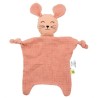 AZUL - Doudou Souris Coton Bio - APunt Barcelona