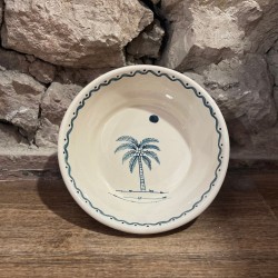 AZUL - Assiette Creuse Palmeira - Ollarus