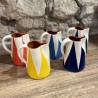 Pichet circus en terre cuite artisanale - 1L