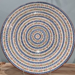 AZUL - A LOJA DA CERAMICA - Très Grande Assiette Flores