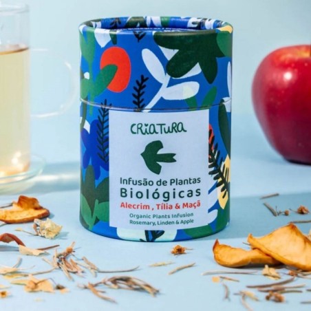 AZUL - Infusion de romarin, tilleul et pomme BIO - CRIATURA