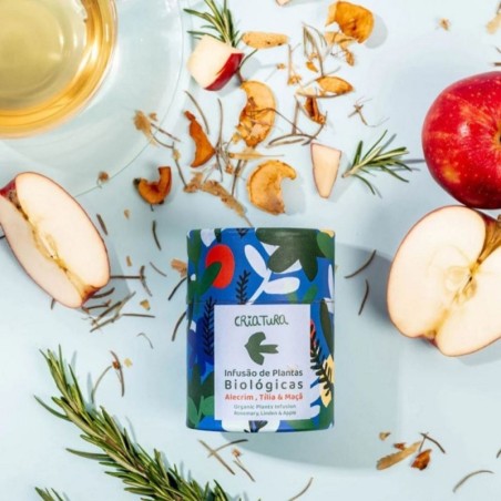 AZUL - Infusion de romarin, tilleul et pomme BIO - CRIATURA
