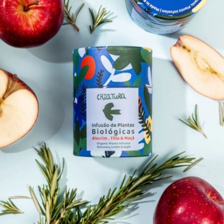AZUL - Infusion de romarin, tilleul et pomme BIO - CRIATURA