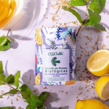 AZUL - Infusion menthe, fleur de sureau et citron BIO - CRIATURA