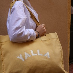 AZUL - Lyoum - Cabas Yalla Jaune - Lyoum