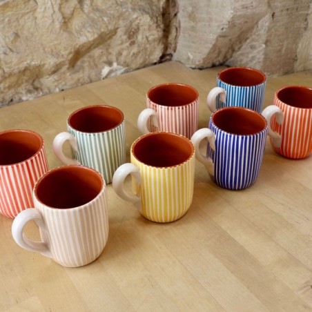 Grand mug arrondi listas