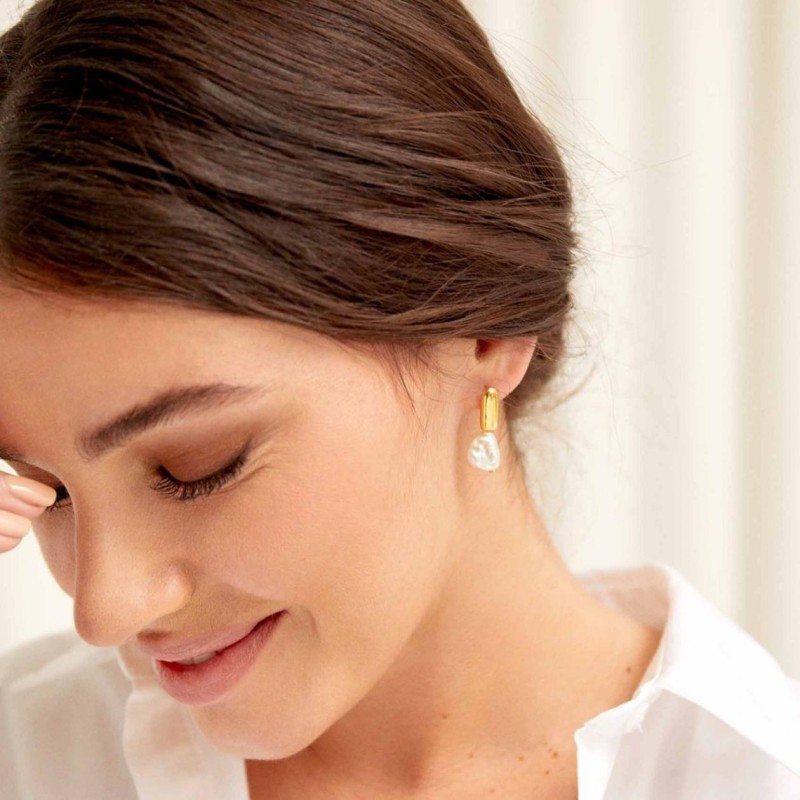 AZUL - Boucles d'oreilles Perle - Sofia Godinho