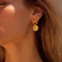 AZUL - Boucles d'oreilles Petite Coquille - Sofia Godinho
