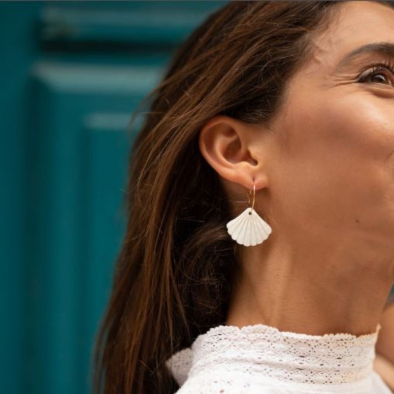 AZUL - Boucles d'Oreilles La Médusée - Laurence M