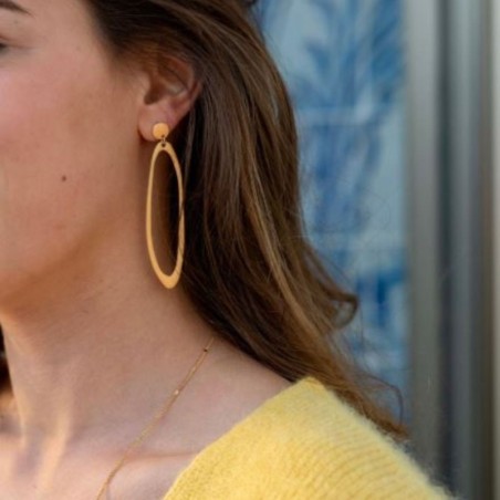 AZUL - Boucles d'Oreilles La Médusée - Laurence M