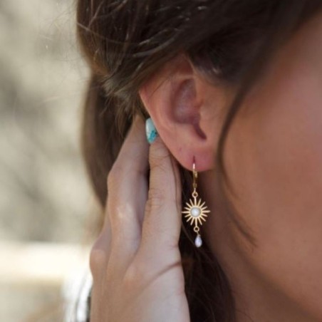 AZUL - Boucles d'Oreilles L'étoilée - Laurence M