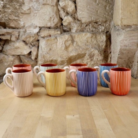 Grand mug arrondi listas