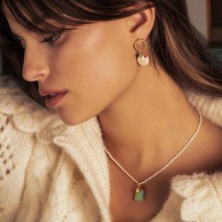 AZUL - Boucles d'oreilles Nikki Pearl - Sofia Godinho
