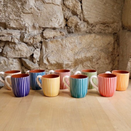 Petit mug arrondi listas