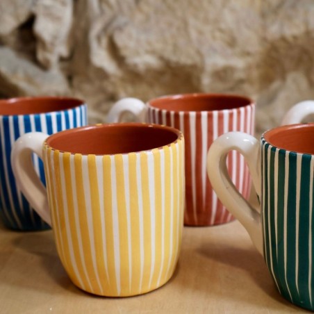 Petit mug arrondi listas