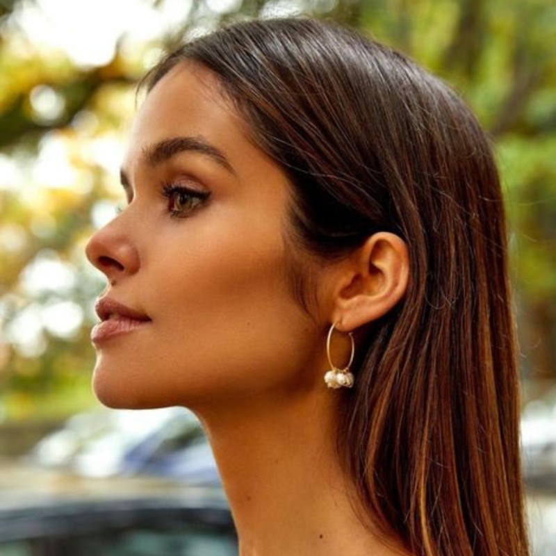 AZUL - Boucles d'oreilles Cerceaux Kiki - Sofia Godinho