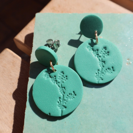 AZUL - Sol Studio - Boucles d'Oreilles Ella