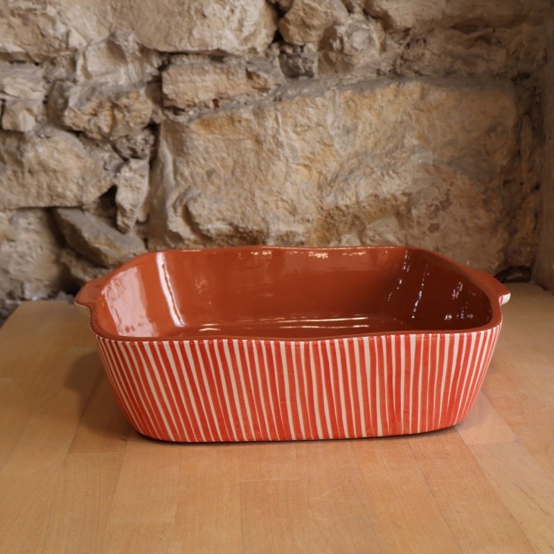 Grand plat carré listas