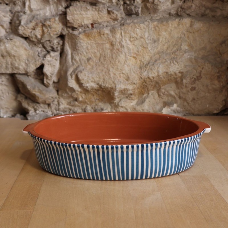 Moyen plat oval listas