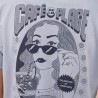T-shirt Café de la plage bleu - Lyoum