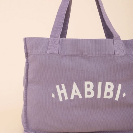 AZUL - LYOUM - Cabas Habibi Parme