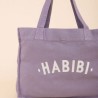 AZUL - LYOUM - Cabas Habibi Parme