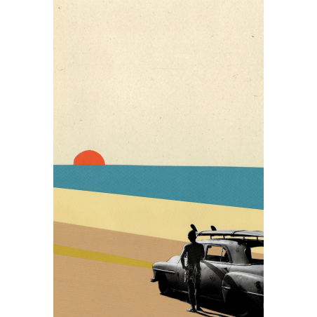 AZUL - Illustration The Bay - Ciel Glue