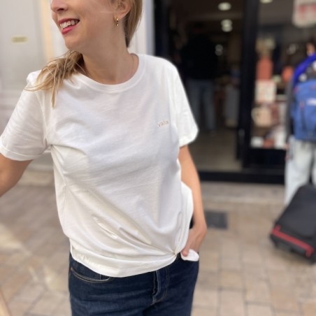 AZUL - T-Shirt Yalla Moka - LYOUM